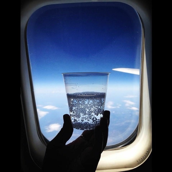 نوشیدنی گازدار در هواپیما